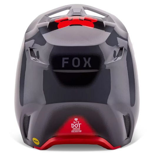 MX & Enduro Helmets FOX V1 Interfere Grey / Red Cyprus