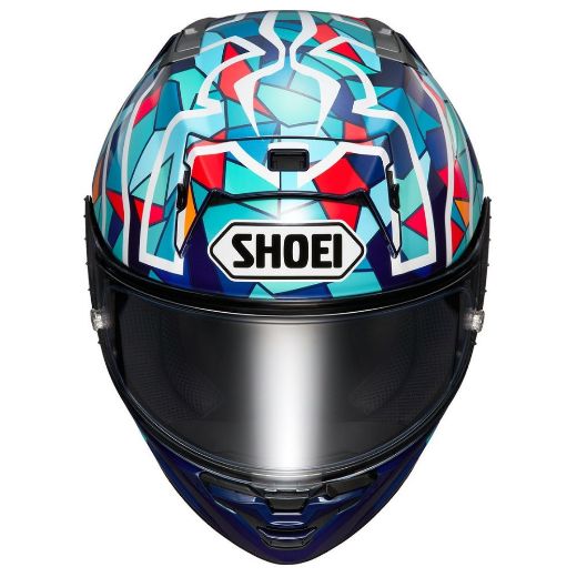 Shoei x-spr pro full-face helmets marquez barcelona tc-10