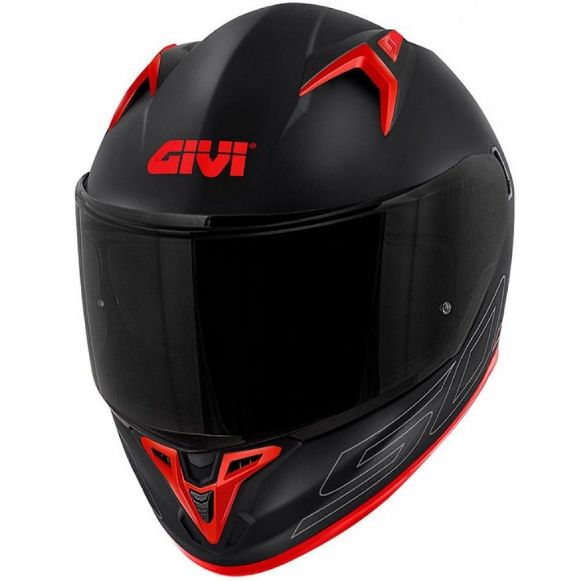 givi h50.9 full-face κρανη black matt + φιμε ζελατινα