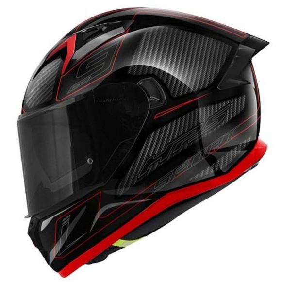 Givi h50.9 full-face κράνη enigma black/titanium/red + φιμε ζελατινα