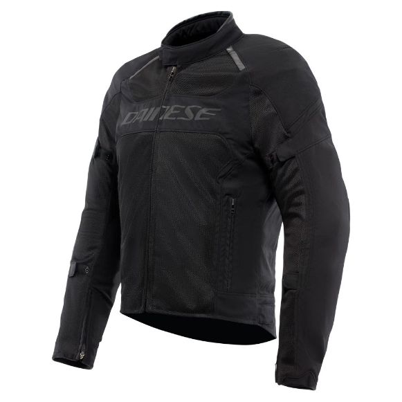 Dainese Air Frame 3 Tex καλοκαιρινά μπουφάν μηχανής με αφαιρούμενο αντιανεμικό μαύρο χανιά