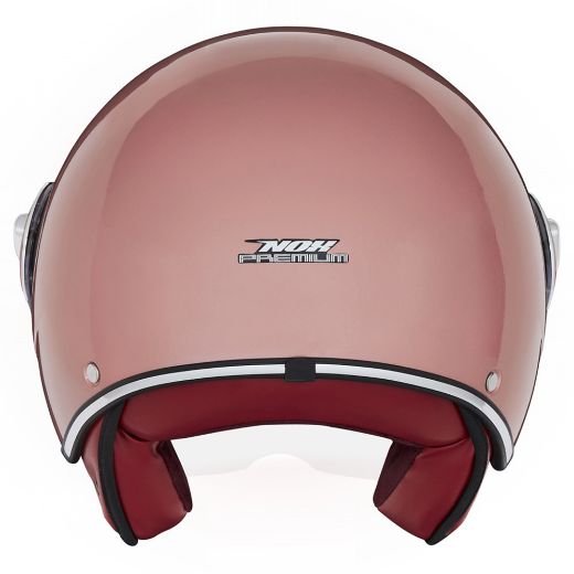 Nox Idol jet retro helmets pink gold Chania