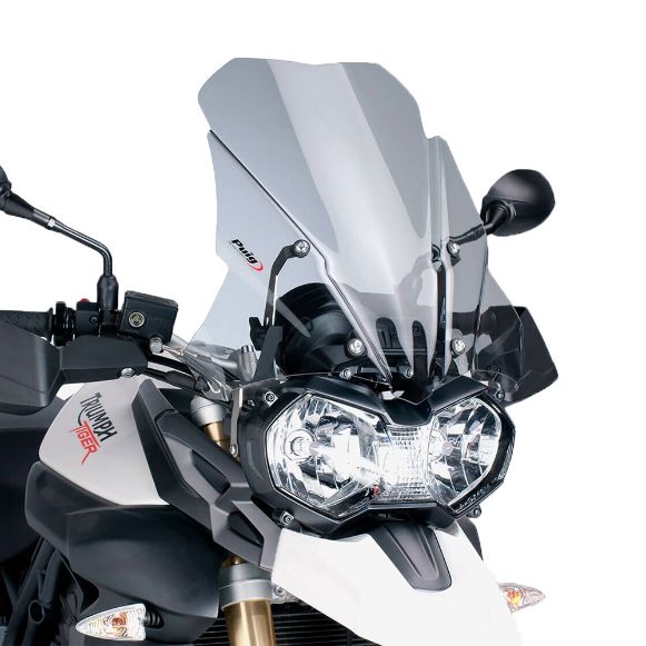 PUIG Touring ζελατίνα TRIUMPH TIGER 800 2011-2017 Ελαφρώς Φιμέ (5652H)