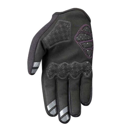 Nordcode Ultra-Light lady motorcycle gloves black / pink Chania