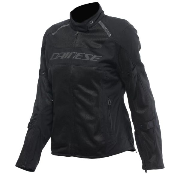 Dainese Air Frame 3 Tex γυναικεία καλοκαιρινά μπουφάν μηχανής με αντιανεμικό μαύρο