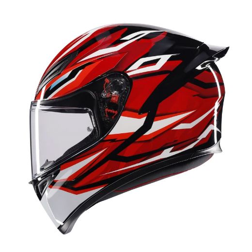 AGV k1 s mplk lion full-face helmets black/red/white