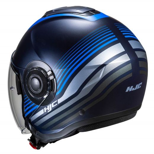 motorcycle Jet Helmets HJC i40N Dova MC2SF matt blue Chania