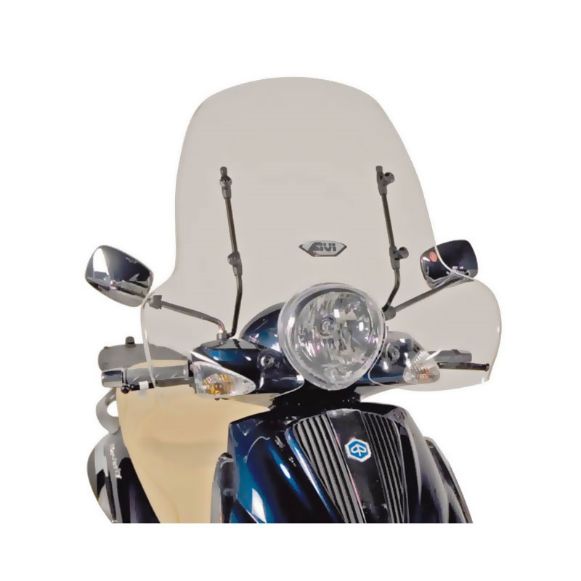 givi ζελατινες piaggio beverly 500/tourer 125-250-300-400 clear