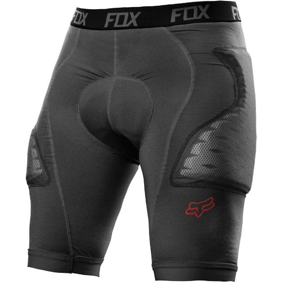 Προστατευτικό σόρτς γοφών FOX TITAN RACE SHORTS γκρι