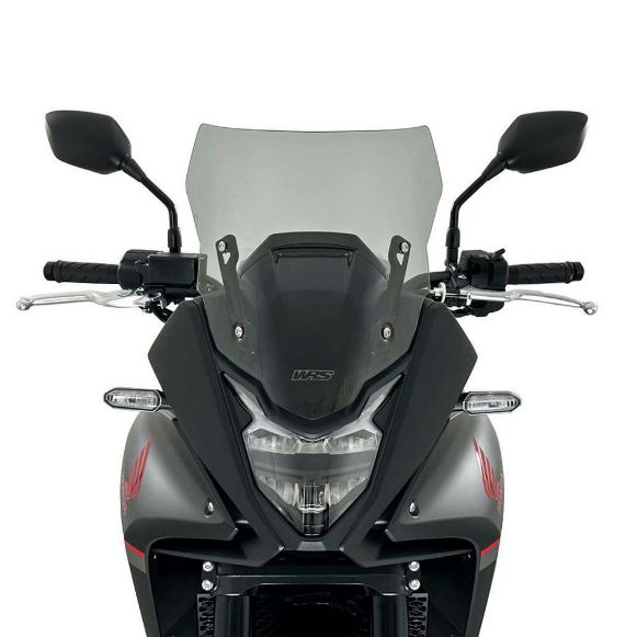 wrs sport ζελατινες honda transalp 750 2023- smoke