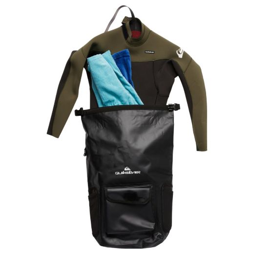 σακίδια πλάτης quiksilver sea stash black μαύρο 20l