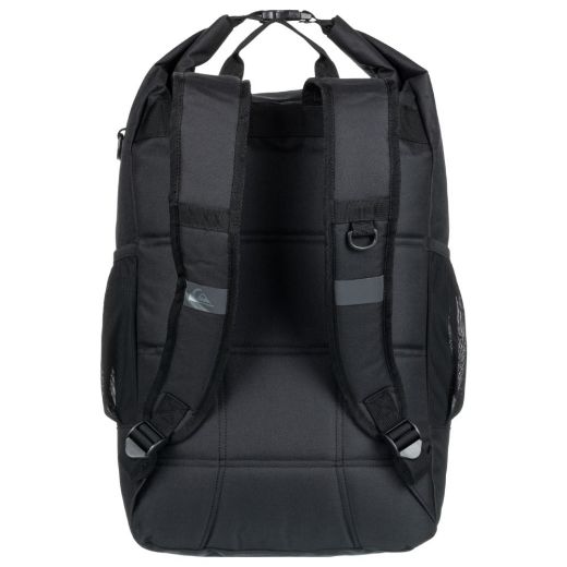 Quiksilver sea stash voyager roll-top backpack black