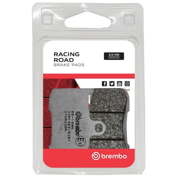 Brembo 07KA23SR μπροστινά τακάκια φρένων Kawasaki, Triumph κ.α. κεραμικά ασημί (σπορ οδήγηση)