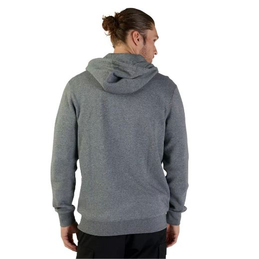 Ζακέτες fox absolute fleece φούτερ με κουκούλα γκρι heather graphite