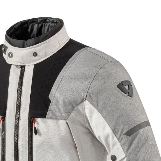 Revit Offtrack 2 H2O motorcycle jacket grey/silver