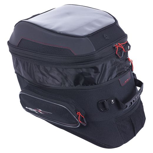 Bagster Adventur Tabs + 2 KIT motorcycle tank bags 20-25L black chania