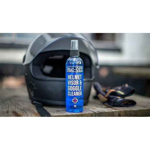 Σετ καθαρισμού MUC-OFF VISOR CLEANING KIT Καθαριστικό Σπρέι ζελατινών μασκών κιτ