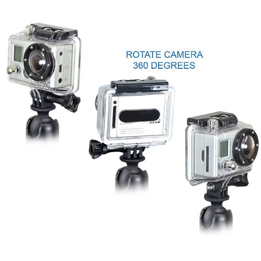 Βάσεις κάμερας RAM MOUNT ACTION CAMERA (GoPro) με μπίλια RAP-B-202U-GOP1