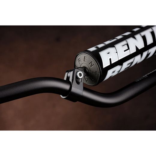 RENTHAL 664 ENDURO PRO BEND BLACK HANDLEBAR WITH PAD