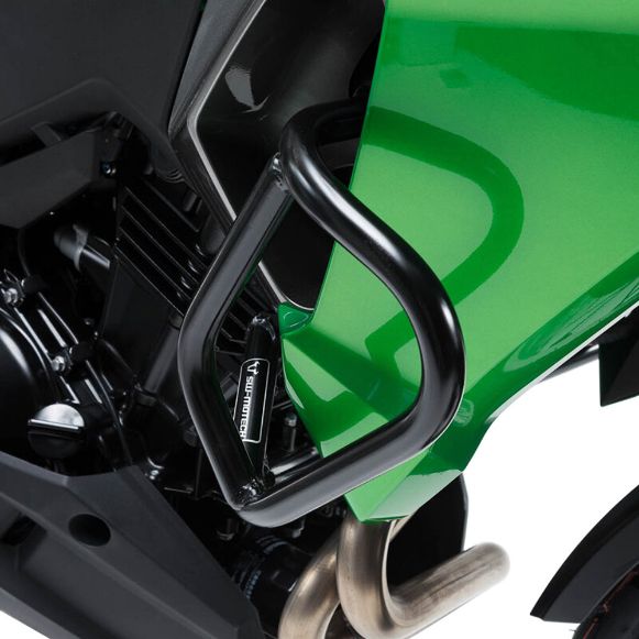 SW-MOTECH BLACK ENGINE GUARD FOR KAWASAKI VERSYS X300 ABS 16-