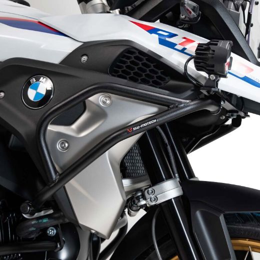 SW-MOTECH UPPER ENGINE GUARDS BMW R1200GS/R1250GS BLACK