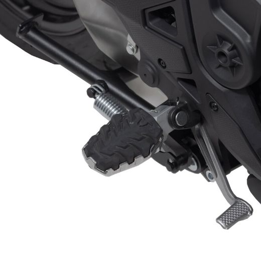 SW-MOTECH BLACK FOOTREST KIT FOR KAWASAKI VERSYS 1000 2011- | 650 2014- | X-300 2016-