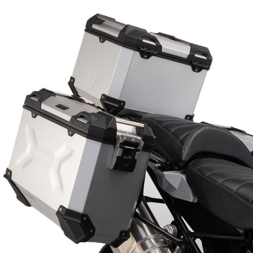 SW-MOTECH ADVENTURE SILVER LUGGAGE SET BMW R1250GS