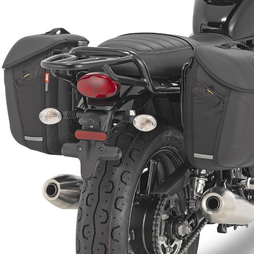 GIVI TMT6407 BLACK SIDE HARD BAGS BASE FOR TRIUMPH STREET TWIN 900 2016