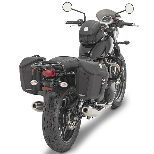 GIVI TMT6407 BLACK SIDE HARD BAGS BASE FOR TRIUMPH STREET TWIN 900 2016