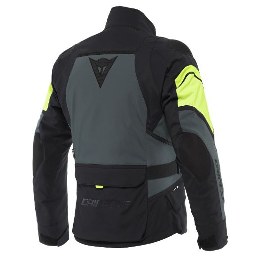 DAINESE CARVE MASTER 3 GORE-TEX BLACK/EBONY/FLUO-YELLOW JACKET WINTER WP GORE