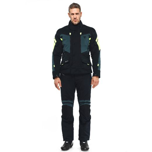 DAINESE CARVE MASTER 3 GORE-TEX BLACK/EBONY/FLUO-YELLOW JACKET WINTER WP GORE