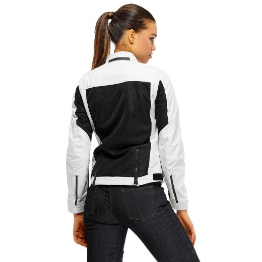 DAINESE SEVILLA AIR LADY TEX JACKET BLACK/GLACIER-GRAY JACKET SUMMER