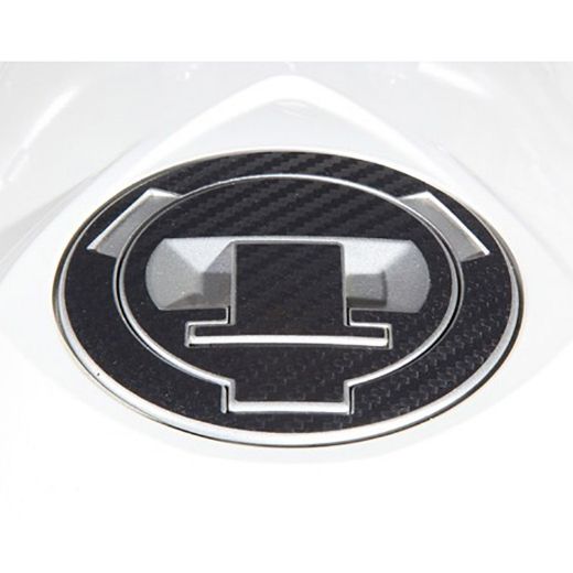 MOTO DISCOVERY CARBON TANK CAP STICKER FOR BMW 2007- NO SCREWS