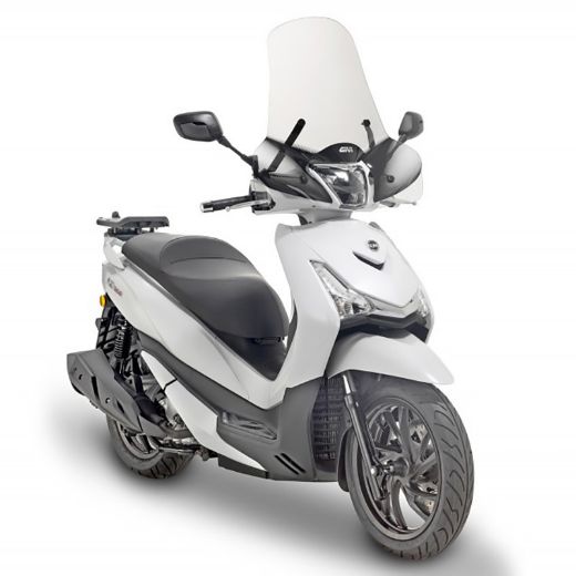 Ζελατίνα GIVI 7057A SYM KYMCO PIAGGIO Clear Διάφανη Ζελατίνα φαίρινγκ