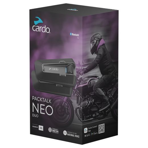 Διπλή Ενδοεπικοινωνία Κράνους CARDO PACKTALK NEO JBL DUO Χανιά