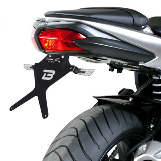 BARRACUDA YF1104-BN BLACK LICENCE PLATE BASE FOR YAMAHA FZ1/FZ8