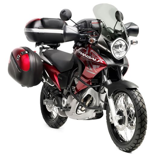 GIVI TN455 προστατευτικά κάγκελα κινητήρα HONDA TRANSALP XLV-700 2008 προστασία πλαισίου και κινητήρα