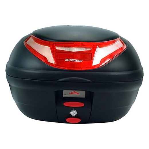 TOPCASE GIVI E350RNMALD FLOW Monolock BLACK/RED REFLECT