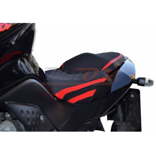 MOTO.K BLACK COMFORT SEAT KAWASAKI Z750/Z1000 2007-2009