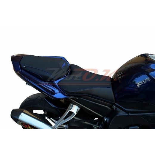 MOTO.K D474 BLACK/BLUE SEAT COVER FOR YAMAHA FZ1 FAZER