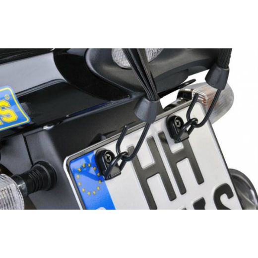 PLATE MOUNTS MOTORAID ΘΗΛΙΕΣ ΠΡΟΣΔΕΣΗΣ ΣΤΗΝ ΠΙΝΑΚΙΔΑ BLACK