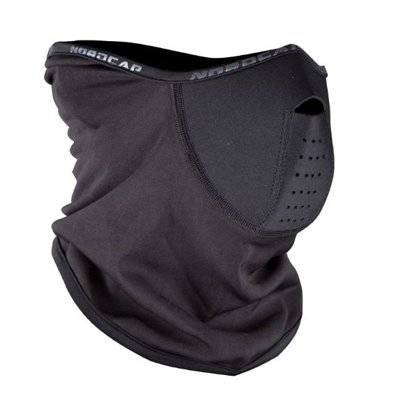 NORDCODE FACE MASK BLACK NECK WARMER