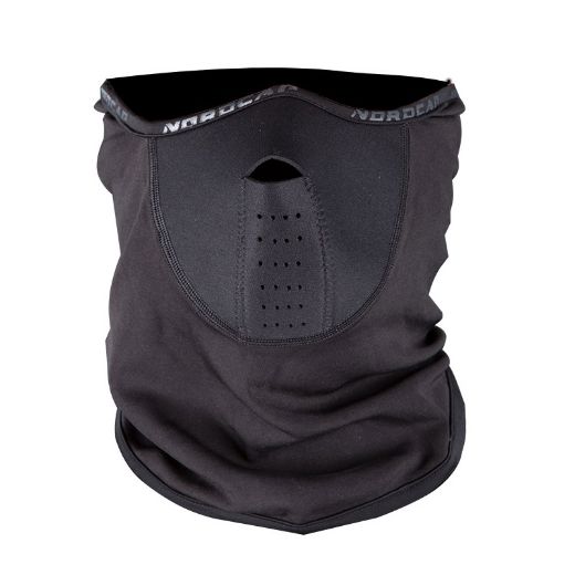 NORDCODE FACE MASK BLACK NECK WARMER