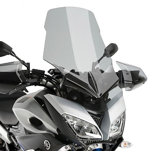 Επέκταση χούφτας τιμονιού PUIG YAMAHA MT-09 TRACER 2015-2016 Επεκτάσεις χούφτας 8184H Light fume ελαφρώς φιμέ