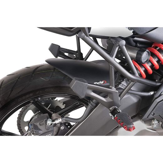 PUIG 4407J BLACK MATT REAR HUGGER FOR KAWASAKI VERSYS 650