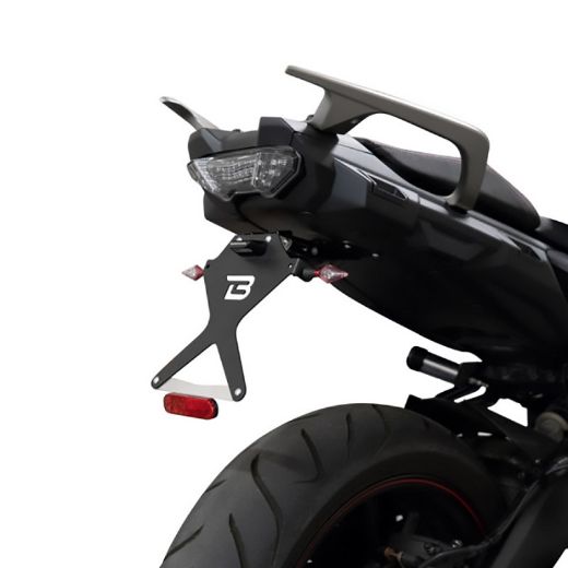 Βάση πινακίδας BARRACUDA YAMAHA TRACER 900 GT 2018-2020 Bάση πινακίδας μηχανής YMTR9104-18 μαύρο