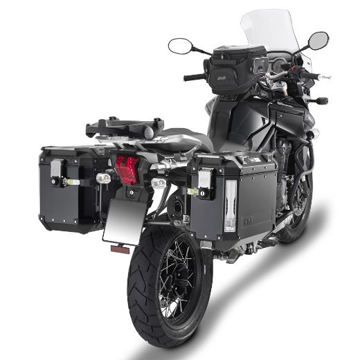 GIVI PL6408CAM BLACK SIDE HARD BAGS BASE FOR TRIUMPH EXPLORER 1200 2016