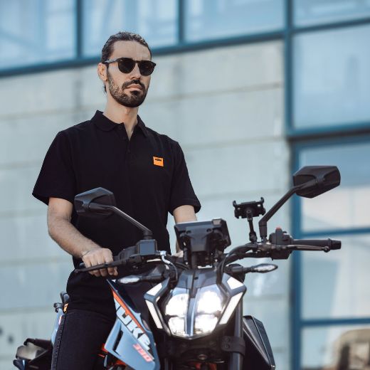 KTM Pure Polo Tee t-shirt black