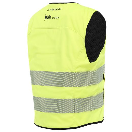 DAINESE SMART JACKET HI VIS FLUO-YELLOW D-AIR PROTECTOR