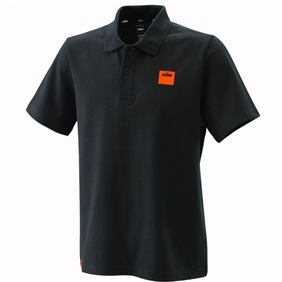 KTM Pure Polo Tee κοντομάνικες μπλούζες μαύρο χανιά